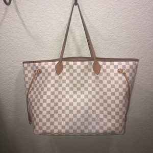 Louis Vuitton Damien Azur Canvas Neverfull